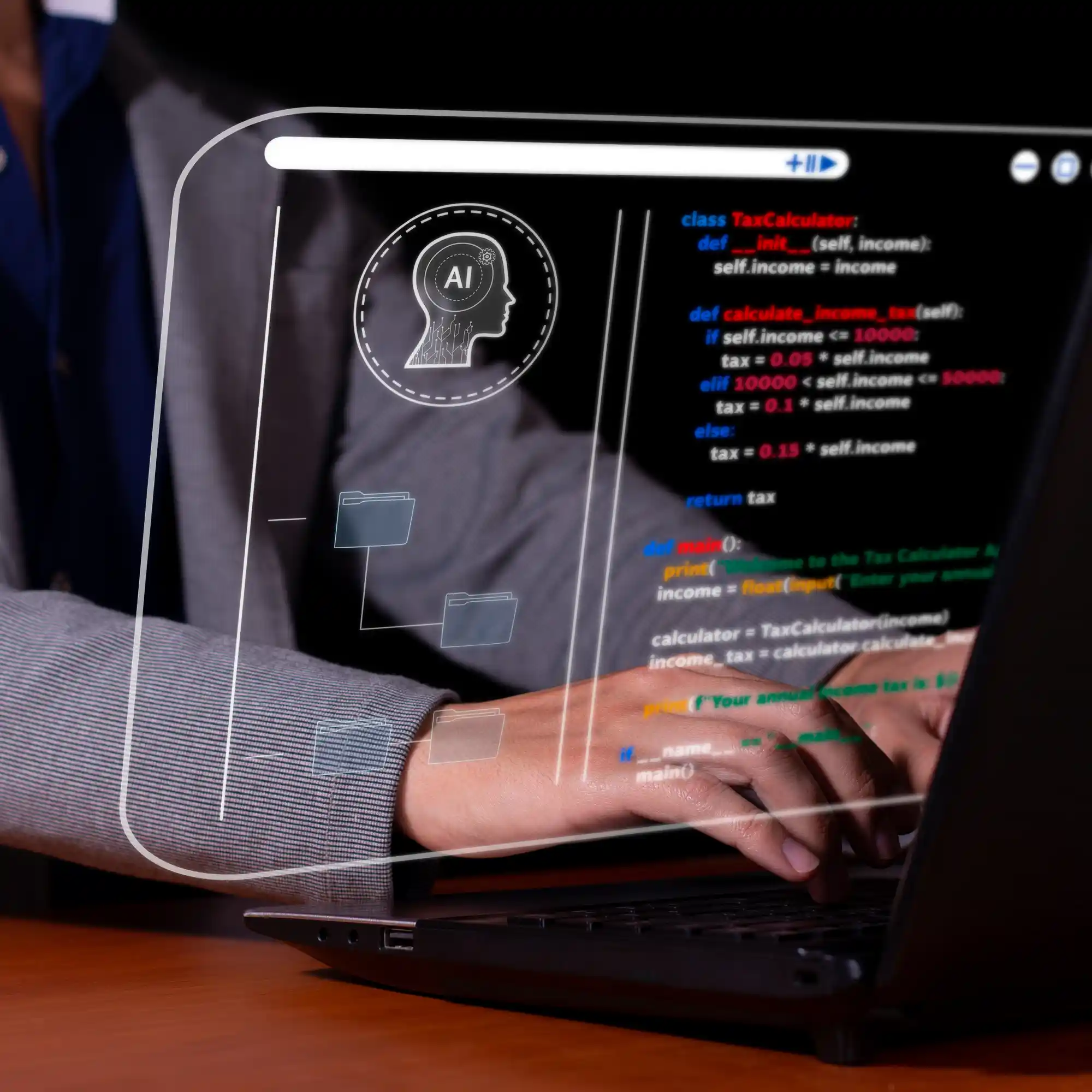 Tim Orbit Kreasi berdiskusi di kantor modern